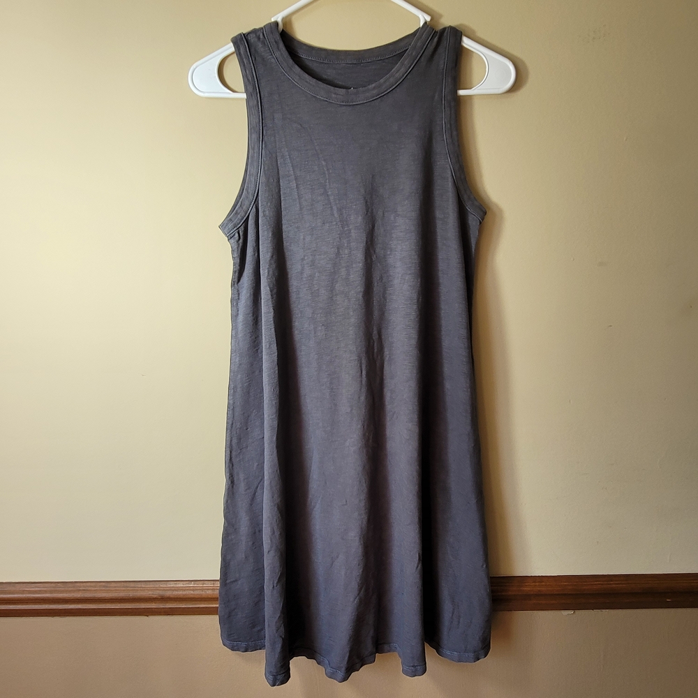 Universal Thread Sleeve Less Charcoal Dress